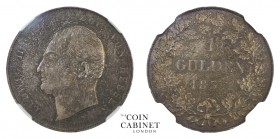 WORLD COINS. GERMAN STATES: HESSE-DARMSTADT. Ludwig II, 1830-48. Gulden, 1837, Darmstadt. NGC MS62. 10.61 g. 29 mm. Jaeger 38a. First date, scarce in ...