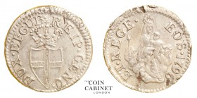 WORLD COINS. ITALIAN STATES: GENOA. Republic, 1005-1797. 8 Denari, 1796 1.00 g. KM# 236. Extremely fine.