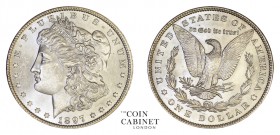 WORLD COINS. UNITED STATES. Morgan Dollar, 1878-1921. $1, 1897, Philadelphia. 26.73 g. 38.1 mm. . Choice Mint State.