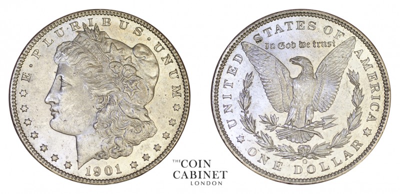 WORLD COINS. UNITED STATES. Morgan Dollar, 1878-1921. $1, 1901-O, New Orleans. 2...