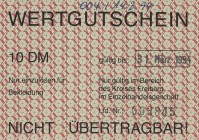 Bundesrepublik Deutschland
Asylantengeld 50 DM o.D. 20, 10, 5 und 2,50 DM, je 2x, aber andere Farben. Gültigkeitsvermerke teils handschriftlich, teil...