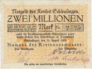 Städte und Gemeinden nach 1914
Schleusingen (Thür.) 50 Milliarden Mark 5.11.1923, 100 Milliarden Mark 15.11.1923 und 500 Milliarden Mark 29.11.1923 -...
