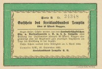 Städte und Gemeinden nach 1914
Templin (Bbg.) 10 und 50 Pfund Roggen 15.9.1923 - Kreislandbund Templin E.V. Mü. 4895.1 b, 2 2 Stück. I und I-