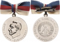 Orden der Deutschen Demokratischen Republik Staatliche Auszeichnungen
Cisinski-Preis, II. Klasse Verliehen 1973-1978. Buntmetall silberfarben. 30 mm,...