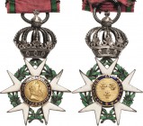 Ausländische Orden und Ehrenzeichen Frankreich
Orden der Ehrenlegion, Ritterkreuz Verliehen 1813-1830. 3. Modell. Mit Bildnis König Heinrich IV. und ...