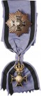 Ausländische Orden und Ehrenzeichen Polen
Orden Virtuti Militari Set, bestehend aus Großkreuz, Buntmetall vergoldet und emailliert, am Schulterband u...
