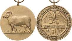 Drittes Reich - Reichsnährstand
 Bronzemedaille o.J. Ehrenzeichen für züchterische Leistungen in der Schafzucht, Hrsg. Landesbauernschaft Hessen-Nass...