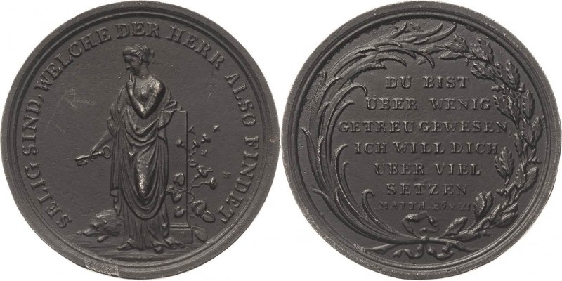 Eisengußmedaillen Orte
Deutschland Eisengußmedaille o.J. (um 1803) (Daniel Loos...