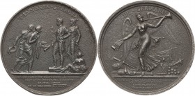 Eisengußmedaillen Orte
Frankreich Eisengußmedaille 1805 (A. Galle/N.G.A. Brenet) Auf die Abordnung der Bürgermeister von Paris nach Schönbrunn und di...