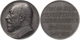 Eisengußmedaillen Orte
Heidenheim an der Brenz Eisengußmedaille 1917 (A. Feuerle) 50-jähriges Geschäftsjubiläum der Papiermaschinenfabrik J.M. Voith....