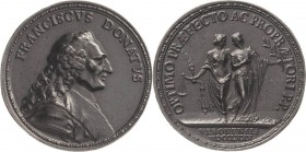 Eisengußmedaillen Orte
Italien Eisengußmedaille 1780 (A. Guillemard) Auf Francesco Donati, Präfekten von Verona. Brustbild nach rechts / Personifikat...