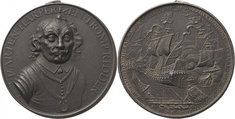 Eisengußmedaillen Orte
Niederlande Eisengußmedaille 1653 (späterer Guß) (J. Poo...