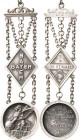 Firmen
Farbenfabriken Bayer, Leverkusen Silbermedaille o.J. (graviert 1905). Auszeichnung für treue Dienste, gestift. von Farbenfabriken vorm. Friedr...