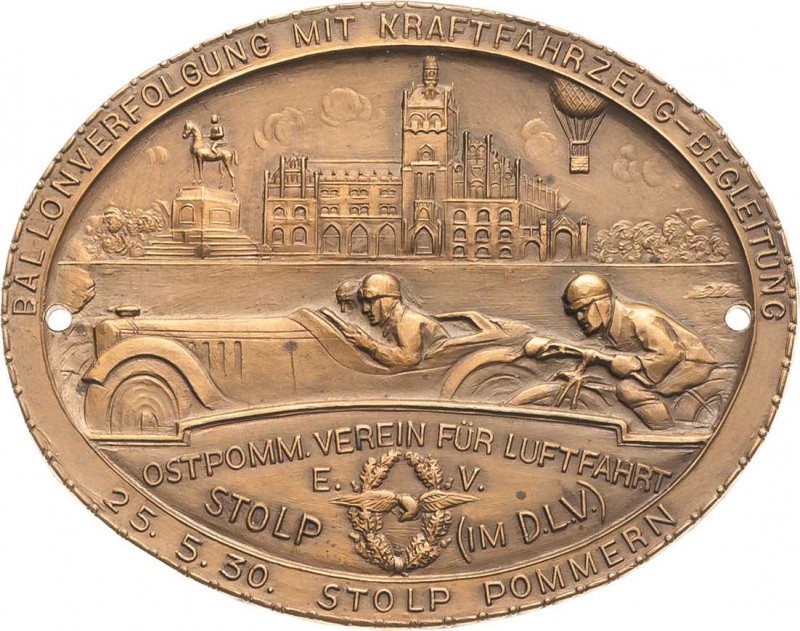 Slg. Joos - Medaillen, Plaketten, Abzeichen der Luftfahrt 1783-1945
 Einseitige...