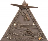 Slg. Joos - Medaillen, Plaketten, Abzeichen der Luftfahrt 1783-1945
 Einseitige Bronzeplakette 1930 (A. Werner & Söhne) Flugzeugverfolgungsfahrt - Zi...