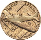 Slg. Joos - Medaillen, Plaketten, Abzeichen der Luftfahrt 1783-1945
 Abzeichen o.J. Blech. FLUGTAG ERFURT N.S.D.A.P. THÜRINGEN. 38.2 mm, 4,1 g Slg. J...