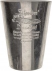 Luft- und Raumfahrt
 Aluminiumbecher 1912 (Tietz) Absturz des Luftschiffes LZ-10 "Schwaben" auf der Golzheimer Heide bei Düsseldorf. Luftschiff zwisc...