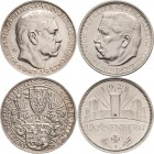 Personenmedaillen
Hindenburg, Paul von 1847-1934 Silbermedaille 1927 (Karl Goetz) 80. Geburtstag Kopf nach rechts / Adlerschild über zweifach behelmt...