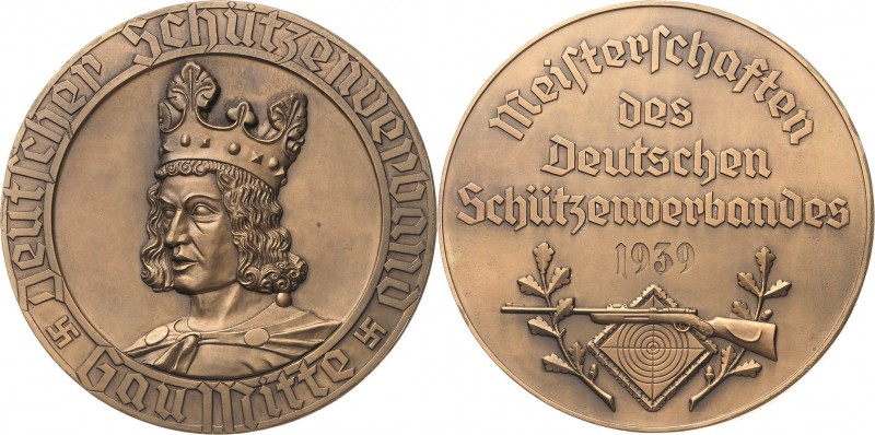 Schützenmedaillen - Deutscher Schützenverband
 Bronzierte Weißmetallmedaille o....