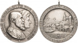 Schützenmedaillen - Deutschland
Esslingen Silbermedaille 1911 (Mayer & Wilhelm) 24. Württembergisches Landesschießen. Brustbilder von König Wilhelm I...