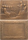 Jugendstil
 Bronzeplakette o.J. (graviert 1901) (Frédéric Vernon) Prämie der Pariser Akademie der Wissenschaften. Stehende weibliche Gestalt liest ei...