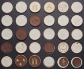 Lots
Lot-74 Stück Interessantes Lot von Themenmedaillen und Spendenmünzen zu diversen Personen und Ereignissen, überwiegend aus der Zeit der Weimarer...