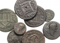 Römische Münzen
Lot-8 Stück Interessanter Streifzug durch die Architekturgeschichte der römischen Provinzen. Von Trajan bis Gordianus III. Dabei Deul...