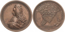 Griechenland-Korfu
 Bronzemedaille 1716 (P.H. Müller) Auf die Verteidigung von Korfu gegen die Türken unter der Führung von Matthias Johann Reichsgra...