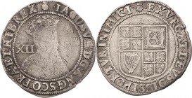 Großbritannien
James I. 1603-1625 Shilling o.J. Lilie-Tower mint Spink 2646 North 2126 Schön-sehr schön