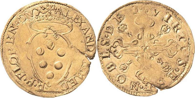 Italien-Florenz
Alessandro de Medici 1512-1537 Scudo d'oro o.J. Montagano 97 (R...