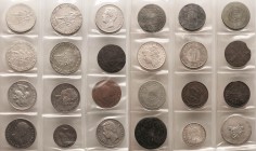 Allgemeine Lots
Lot-122 Stück Interessantes Lot von europäischen Münzen des 18. und 19. Jahrhunderts. Dabei u.a.: Habsburg, Isle of Man, Mexiko, Nied...