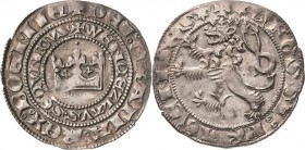 Böhmen
Wenzel II. 1278-1305 Prager Groschen, Kuttenberg Slg. Donebauer 807 Castelin 5 Slg. Dietiker 47 3.75 g. Prachtexemplar mit feiner Patina. Präg...