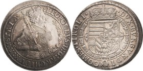 Habsburg
Erzherzog Leopold V. 1619-1632 Taler 1632, Hall Voglhuber 183/IV Davenport 3338 M./T. 491 Vorzüglich-prägefrisch