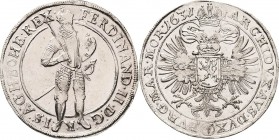 Habsburg
Ferdinand II. 1619-1637 Taler 1631, Prag Mit Münzmeisterzeichen von Tobias Schuster Voglhuber 149/II Davenport 3137 Dietiker 717 Herinek 498...
