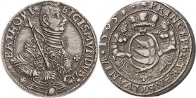 Siebenbürgen
Sigismund Bathory 1581-1602 Taler 1595. Resch 189 Davenport 8804 Huszar 135 Äußerst selten. Vorzüglich