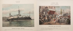 Allgemeingeschichtliche Literatur
 Album Miltaire victoires et conquetes des armees francaises. Livraison Nr. 1 bis 12 Týpogravure Boussod, Valadon &...