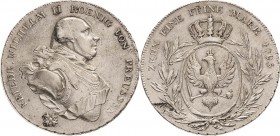 Brandenburg-Preußen
Friedrich Wilhelm II. 1786-1797 Taler 1795, o.Mzz.-Berlin Handelsmünze Olding 55 Jaeger 182 v. Schrötter 223 Davenport 2600 Fast ...