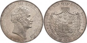 Brandenburg-Preußen
Friedrich Wilhelm III. 1797-1840 Doppeltaler 1840, A-Berlin Olding 179 AKS 9 Jaeger 64 Kahnt 372 Davenport 765 Prachtvolles Exemp...