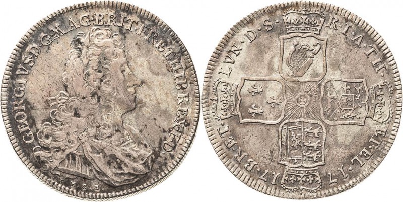 Braunschweig-Calenberg-Hannover
Georg Ludwig 1698-1727 Taler 1717, HCB-Claustha...