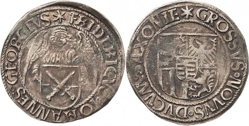 Sachsen-Kurlinie ab 1486 bis 1547 (Ernestiner)
Friedrich III., Johann und Georg...