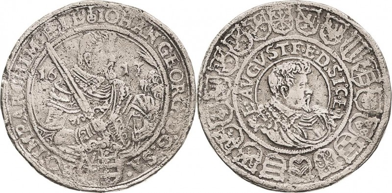 Sachsen-Kurlinie ab 1547 (Albertiner)
Johann Georg I. und August 1611-1615 Dick...