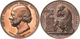 Sachsen-Kurlinie ab 1547 (Albertiner)
Anton 1827-1836 Bronzemedaille 1830 (C.R. Krüger) Auf den 70. Geburtstag von Karl August Böttiger. Kopf nach li...