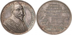 Sachsen-Medaillen
 Silbermedaille 1832 (C. R. Krüger) 200. Todestag des schwedischen Königs Gustav II. Adolf in der Schlacht von Lützen. Sein Brustbi...