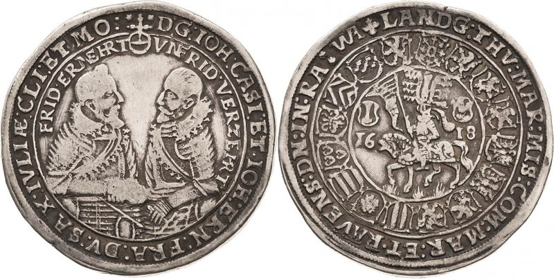 Sachsen-Coburg und Eisenach 1573-1638
Johann Casimir und Johann Ernst 1572-1633...