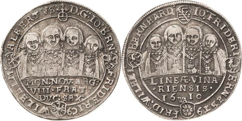 Sachsen-Mittel-Weimar 1603-1640
Johann Ernst und seine 7 Brüder 1605-1619 1/2 T...