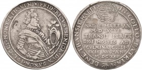 Sachsen-Mittel-Weimar 1603-1640
Johann Ernst und seine 5 Brüder 1622-1626 Taler 1622, Saalfeld Auf den Tod ihres Bruders Friedrich in der Schlacht be...