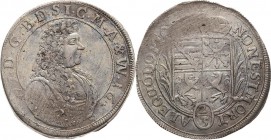 Sachsen-Meiningen
Bernhard 1680-1706 2/3 Taler 1691, IGS-Meiningen Grobe 24 Davenport 876 Prachtvolles Exemplar mit feiner Patina. Übliche Prägeschwä...