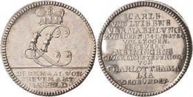 Sachsen-Meiningen
Karl 1775-1782 Silberabschlag vom Dukaten 1780, Saalfeld Hochzeit mit Luise von Stolberg-Gedern Grobe 175 Friederich 1470 Friedberg...