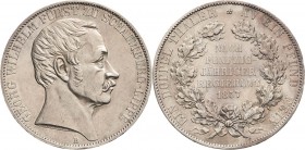 Schaumburg-Lippe
Georg Wilhelm 1807-1860 Doppeltaler 1857, B-Hannover 50-jähriges Regierungsjubiläum AKS 18 Jaeger 7 Kahnt 526 Davenport 908 Auflagen...