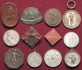 Leipzig
Lot-12 Stück Interessantes Lot von Medaillen und Abzeichen aus verschiedenen Materialien zu diversen Anlässen in Bezug auf die Messe-Stadt. D...